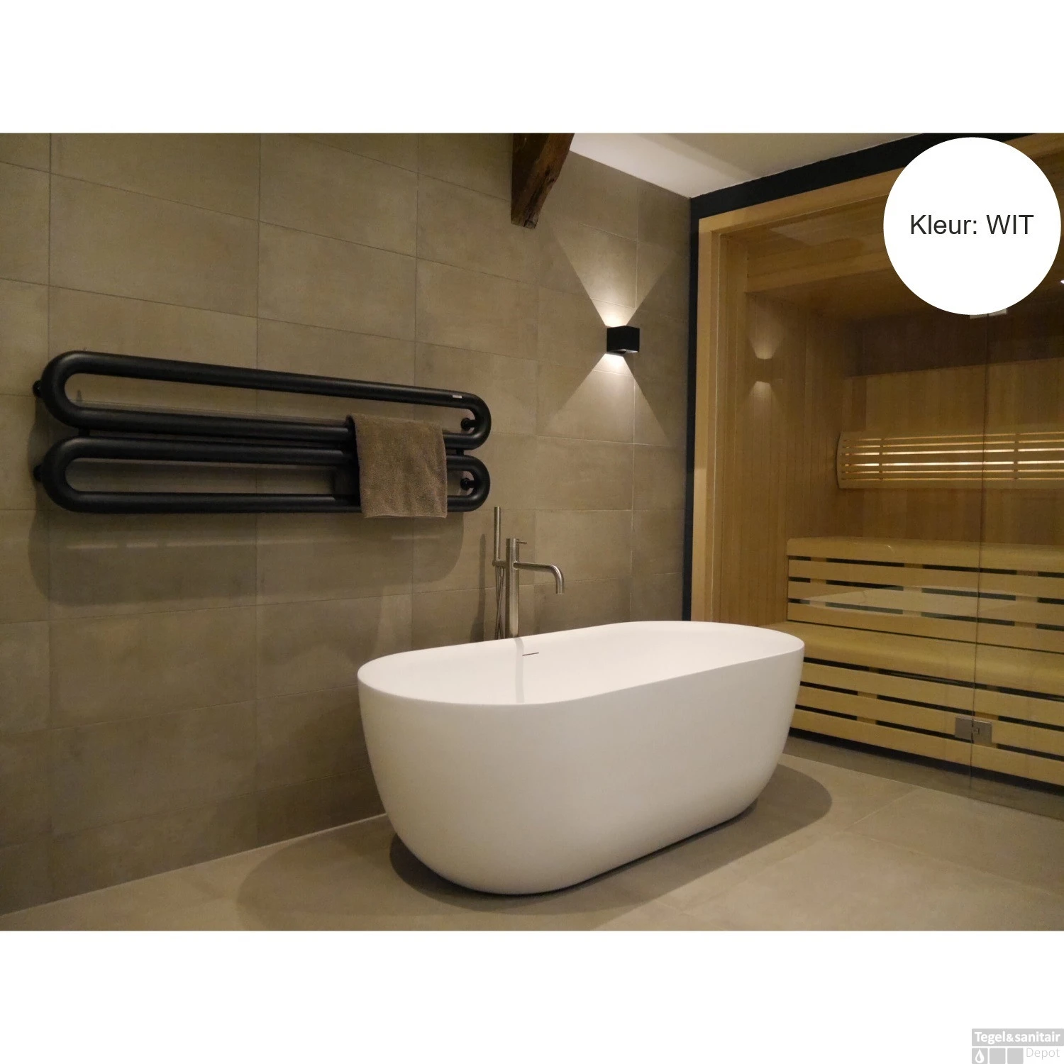 Designradiator Instamat Tubone-H 44x170x14cm Incl. Aansluitset Wit 3 Designradiator Instamat Tubone-H 44x170x14cm Incl. Aansluitset Wit