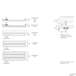 Designradiator Instamat Tubone-H 44x170x14cm Incl. Aansluitset Wit 7 Designradiator Instamat Tubone-H 44x170x14cm Incl. Aansluitset Wit -Badkamermeubels designradiator instamat tubone h 44x170x14cm incl. aansluitset wit tec