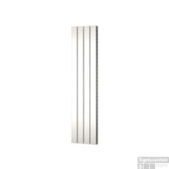 Designradiator Plieger Cavallino Retto Dubbel 905 Watt Middenaansluiting 200x29,8 Cm Wit