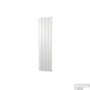 Designradiator Plieger Cavallino Retto Enkel 614 Watt Middenaansluiting 180x29,8 Cm Wit