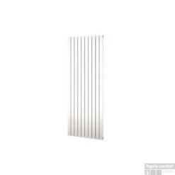 Designradiator Plieger Cavallino Retto Enkel 1506 Watt Middenaansluiting 180x75,4 Cm Mat Wit