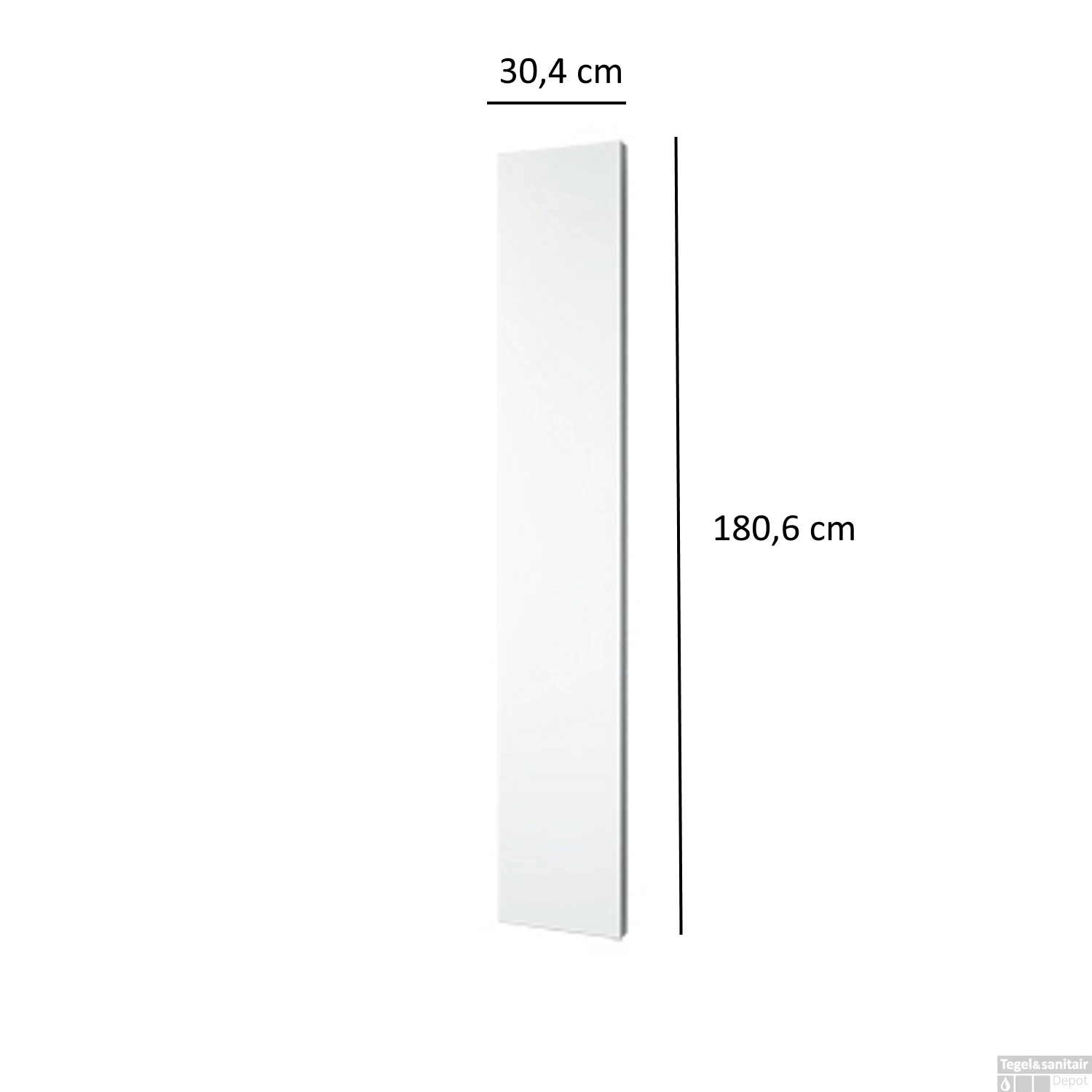 Designradiator Plieger Perugia 535 Watt Middenaansluiting 180,6x30,4 Cm Pergamon 4 Designradiator Plieger Perugia 535 Watt Middenaansluiting 180,6x30,4 Cm Pergamon - Afbeelding 2