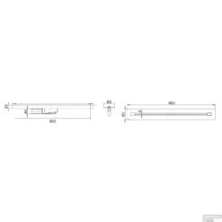 Douchegoot Boss & Wessing Colorato 60 Cm RVS Mat Zwart -Badkamermeubels douchegoot boss wessing lusso 60 cm rvs mat zwart tech