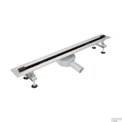 Douchegoot Boss & Wessing Colorato 60 Cm RVS Mat Zwart