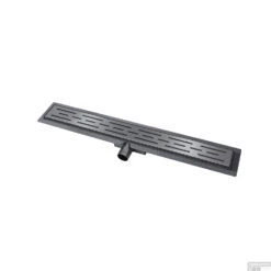 Douchegoot Wiesbaden Met Flens 80x7cm 6.7cm Diep Gunmetal 10 Douchegoot Wiesbaden Met Flens 80x7cm 6.7cm Diep Gunmetal -Badkamermeubels douchegoot wiesbaden met flens 80x7cm 6.7cm diep gunmetal 4