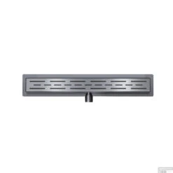 Douchegoot Wiesbaden Met Flens 80x7cm 6.7cm Diep Gunmetal