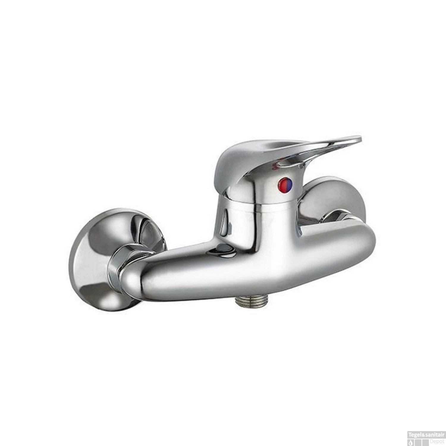 Douchekraan Schütte Porto Eéngreepsmengkraan Geluidloos Klassiek Chroom 3 Douchekraan Schütte Porto Eéngreepsmengkraan Geluidloos Klassiek Chroom