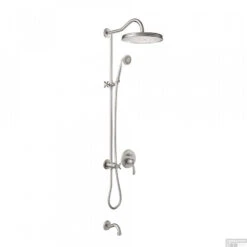 Douchekraanset Tres Clasic Inbouw Mengkraan 3-Wegs RVS