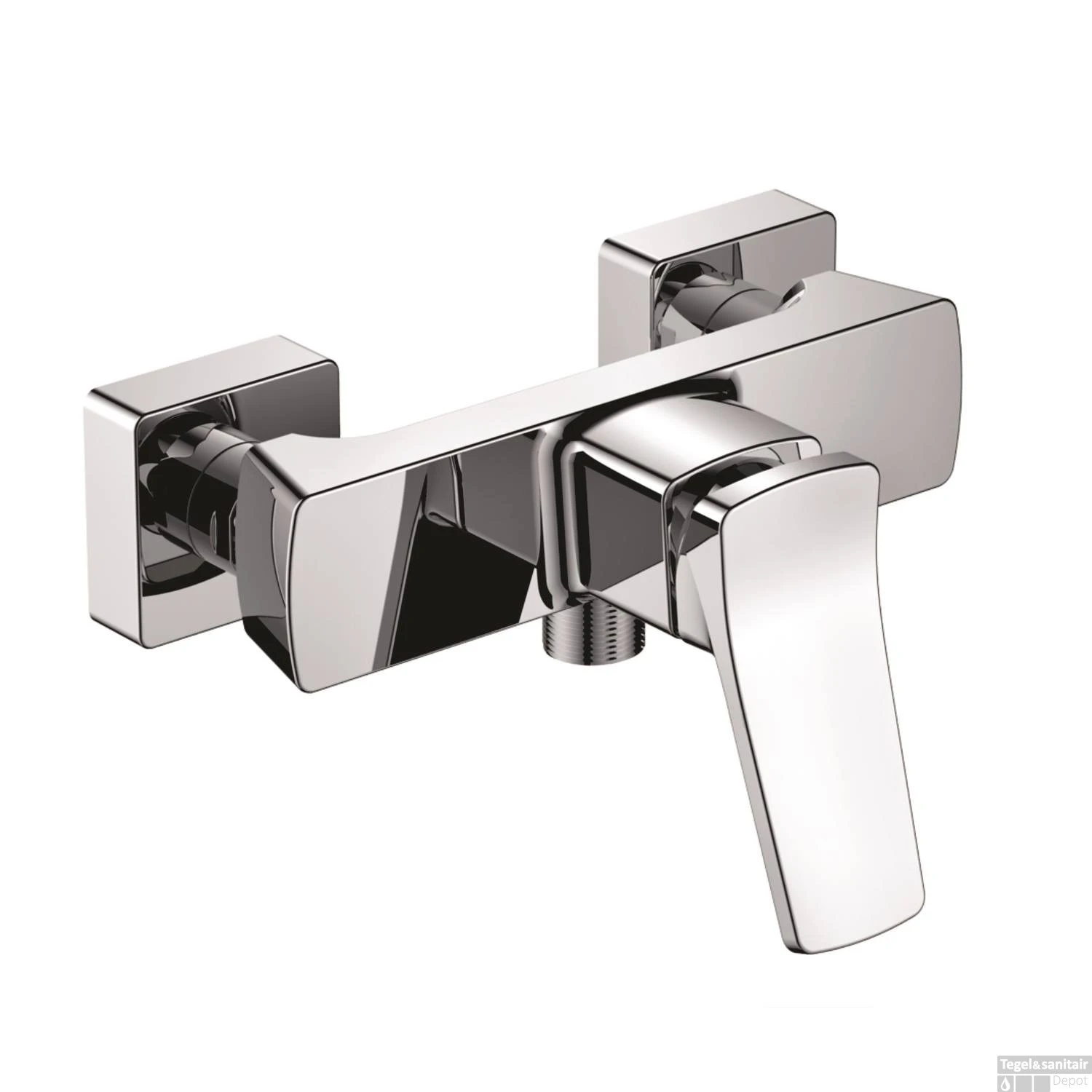 Douchemengkraan Schutte Stilo Chroom 3 Douchemengkraan Schutte Stilo Chroom