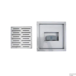 Doucheput Best Design N-Square Met Flens 15x15x7.7cm RVS -Badkamermeubels doucheput best design n square met flens 15x15x7.7cm rvs 3803175.80.90jpg