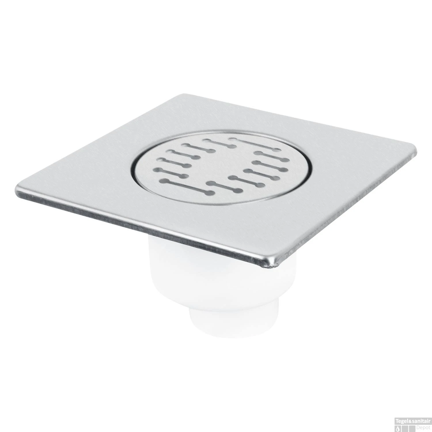 Doucheput Differnz Basic 150x150mm Onderuitlaat 48.5mm 3 Doucheput Differnz Basic 150x150mm Onderuitlaat 48.5mm