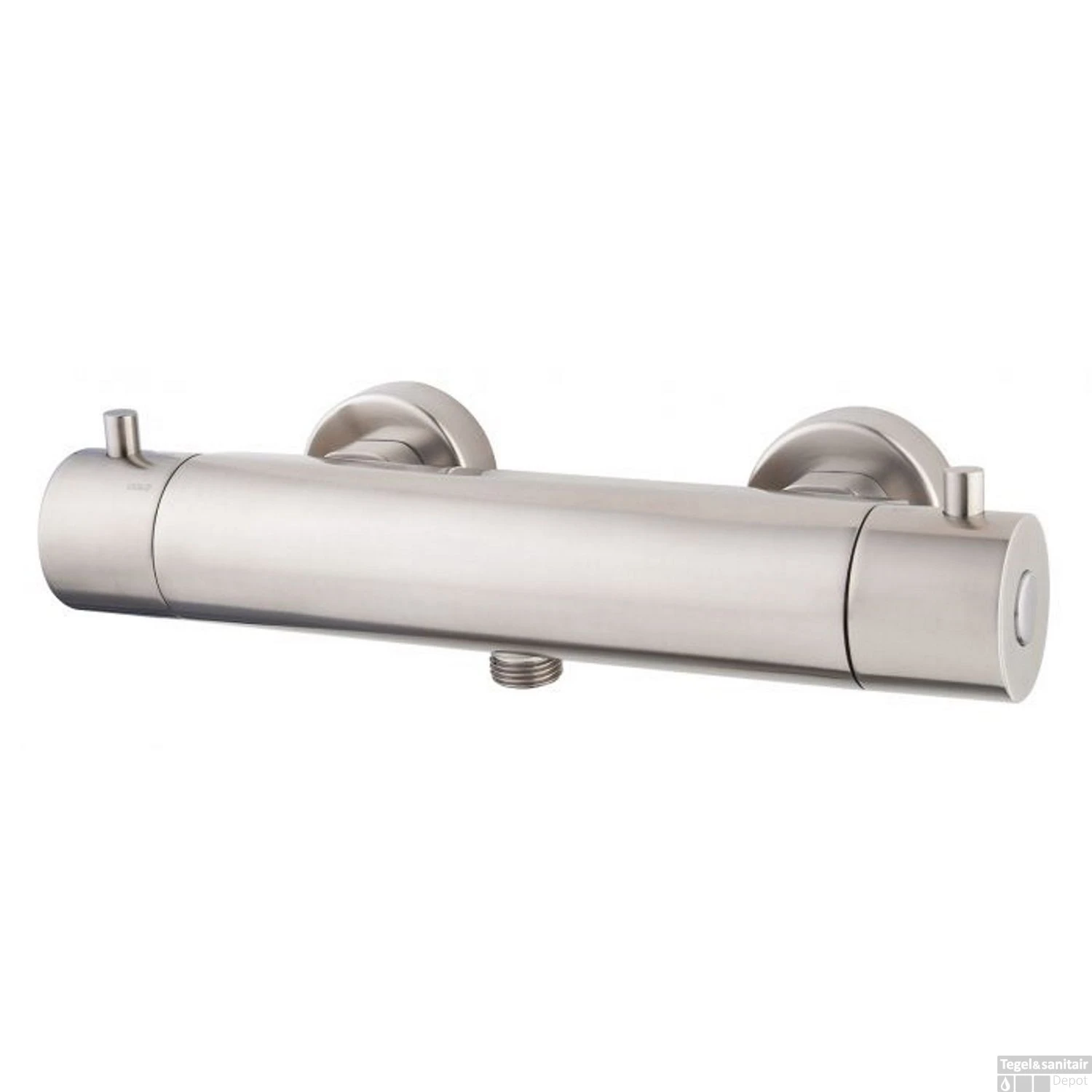 Douchethermostaat Wiesbaden Cool Touch Geborsteld Staal RVS 3 Douchethermostaat Wiesbaden Cool Touch Geborsteld Staal RVS