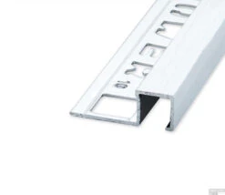 Tegelprofiel QUTEX Ox Vierkant Aluminium Hoogglans Geborsteld 10 X 2700mm