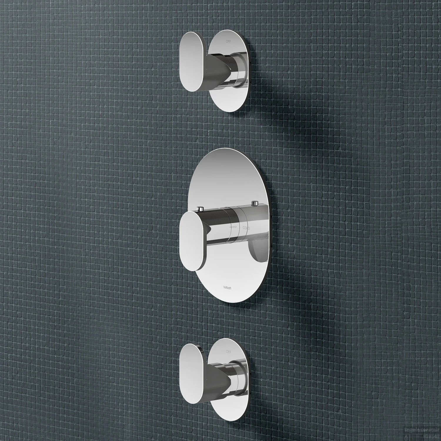 Inbouw Thermostaatkraan Hotbath Friendo 2 Stopkraan Chroom 3 Inbouw Thermostaatkraan Hotbath Friendo 2 Stopkraan Chroom