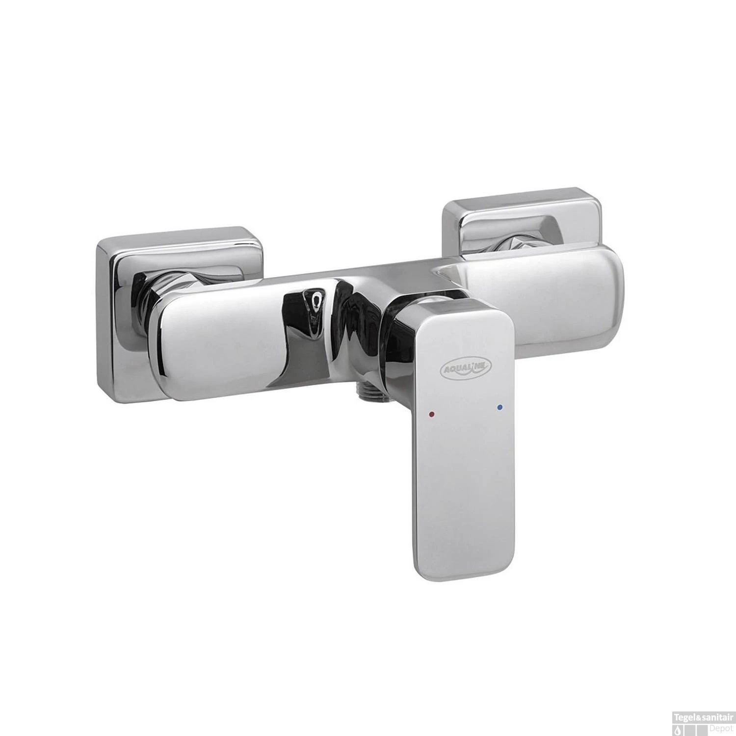 Opbouw Douchekraan Sapho Factor Mengkraan 1-hendel 21.5x11.8 Cm Chroom 3 Opbouw Douchekraan Sapho Factor Mengkraan 1-hendel 21.5x11.8 Cm Chroom