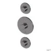 Inbouw Thermostaat Lagoo Garda Met 3-weg Omstel En Stopkraan Gunmetal -Badkamermeubels g2237 gunmetal shop