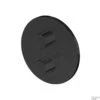 Inbouw Thermostaat Lagoo Garda Met 3-weg Omstel Knop Mat Zwart -Badkamermeubels g2239 matt black shop