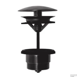 Afvoerplug Lagoo Garda Always Open Messing Gunmetal