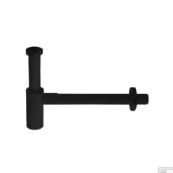 Design Sifon Lagoo Garda Universeel Messing Mat Zwart