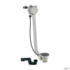 Badoverloop Lagoo Garda Vulcombinatie Met Clickplug En Sifon Messing Geborsteld Nikkel -Badkamermeubels g6121 brushed nickel shop