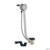 Badoverloop Lagoo Garda Vulcombinatie Met Clickplug En Sifon Messing Gunmetal -Badkamermeubels g6121 gunmetal shop