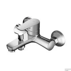 Opbouw Badkraan Hotbath Gringo Mengkraan 1-hendel Chroom -Badkamermeubels gr030cr opbouw badkraan hotbath gringo mengkraan 1 hendel chroom shop