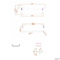 Handdoekbeugel Voor Sanicare Radiatoren 50 Cm Chroom 14 Handdoekbeugel Voor Sanicare Radiatoren 50 Cm Chroom -Badkamermeubels handdoekbeugel sanicare chroom voor designradiatoren 50cm tech