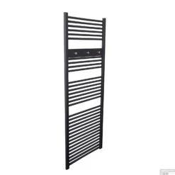 Handdoekhouder Paneel Sanicare 52x9x3 Cm Zwart Met 3 Chromen Handdoekknoppen 6 Handdoekhouder Paneel Sanicare 52x9x3 Cm Zwart Met 3 Chromen Handdoekknoppen -Badkamermeubels handdoekhouder paneel sanicare 52x9x3 cm zwart met 3 chromen handdoekknoppen sfeer