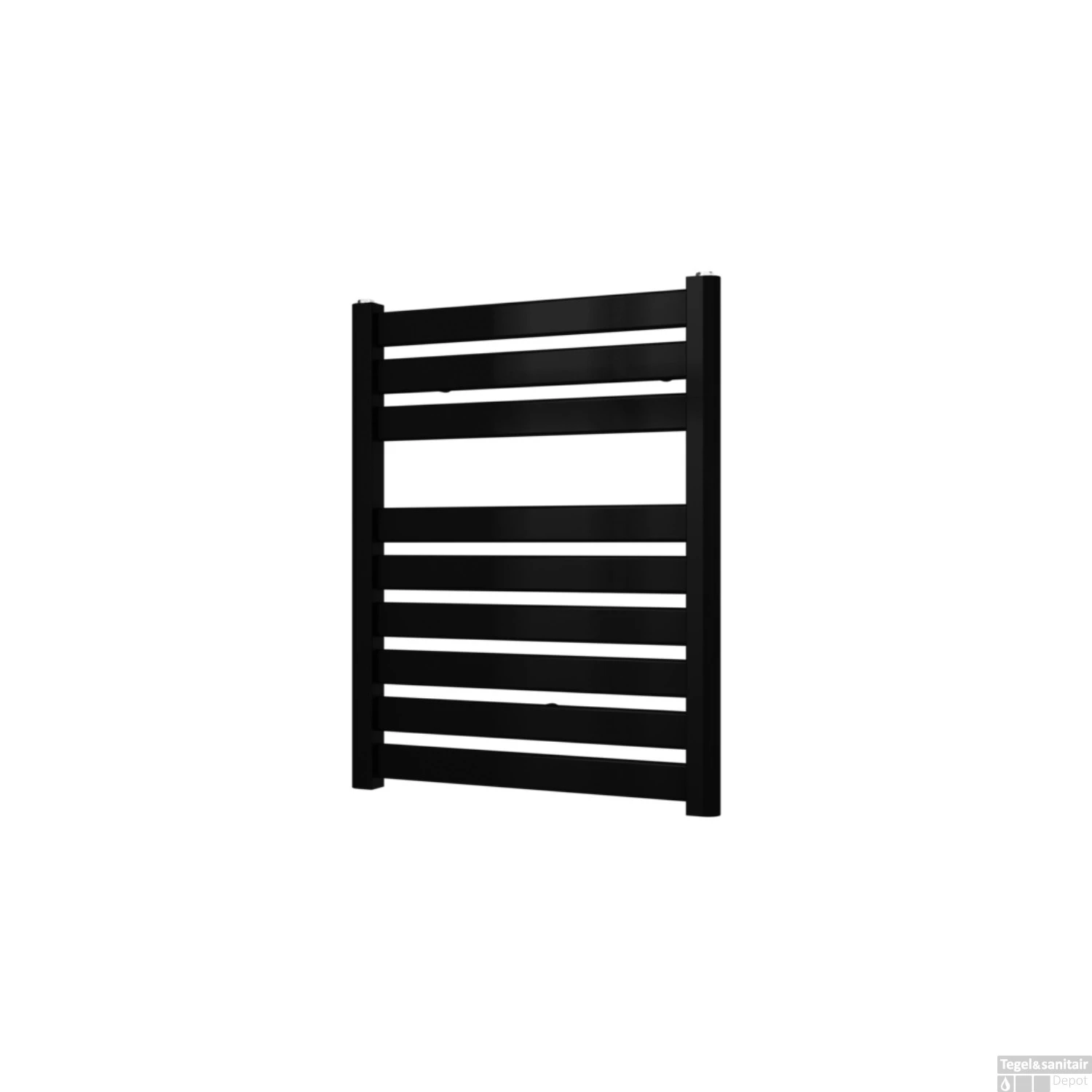 Handdoekradiator Vale 700 X 560 Mm Zwart 5 Handdoekradiator Vale 700 X 560 Mm Zwart - Afbeelding 3