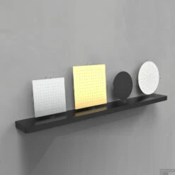 Hoofddouche Belleza Bagno ClipOn Inbouw Regendouche Rond 44 Cm Mat Zwart -Badkamermeubels hoofddouche belleza bagno clipon inbouw regendouche rond 44 cm mat zwart 2