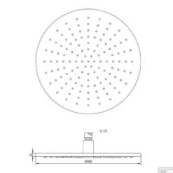 Hoofddouche Brauer Black Rond 30 Cm Mat Zwart -Badkamermeubels hoofddouche brauer black rond 30 cm mat zwart 5 s 017 1