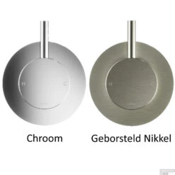 Complete Regendouche Hotbath Get Together IBS1A Inbouwset Met 2-Weg Stop Omstel -Badkamermeubels hotbath inbouw regendoucheset keuze chroom of geborsteld nikkel ibs1a