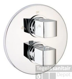 Huber Dado Inbouw Douchethermostaat Chroom 438.01H.CR -Badkamermeubels huber dado inbouw douchethermostaat chroom 43801hcr 0