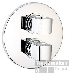 Huber Dado Inbouw Douchethermostaat Chroom 439.01H.CR 3 Huber Dado Inbouw Douchethermostaat Chroom 439.01H.CR