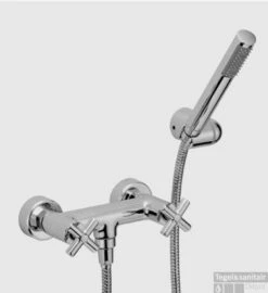 Huber Suite Douchemengkraan Met Handdouche 471ST01HCR -Badkamermeubels huber suite douchemengkraan met handdouche 471st01hcr 1