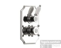 Huber Victorian Inbouw Thermostaatkraan Chroom-Goud 25901HCA 5 Huber Victorian Inbouw Thermostaatkraan Chroom-Goud 25901HCA -Badkamermeubels huber victorian inbouw thermostaatkraan chroom goud 25901hca 0