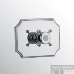 Huber Victorian Inbouw Thermostaatkraan Goud 255.51H.AG -Badkamermeubels huber victorian inbouw thermostaatkraan goud 25551hag 0