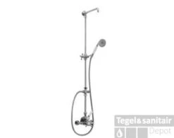 Huber Victorian Thermostatische Doucheset Chroom-Goud 599VT01HCA -Badkamermeubels huber victorian thermostatische doucheset chroom goud 599vt01hca 1