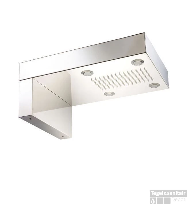 Huber Zen Infinity One Regendouche Kleurentherapie RVS 50x32 Cm ZS122500D1 - Afbeelding 2