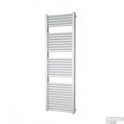 Designradiator Boss & Wessing Ifona 177x50 Cm 1155 Watt Met Zijaansluiting Pearl Grey