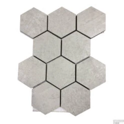Mozaïek Hexagon Alaplana MYSORE White Mat (doosinhoud 0.32)