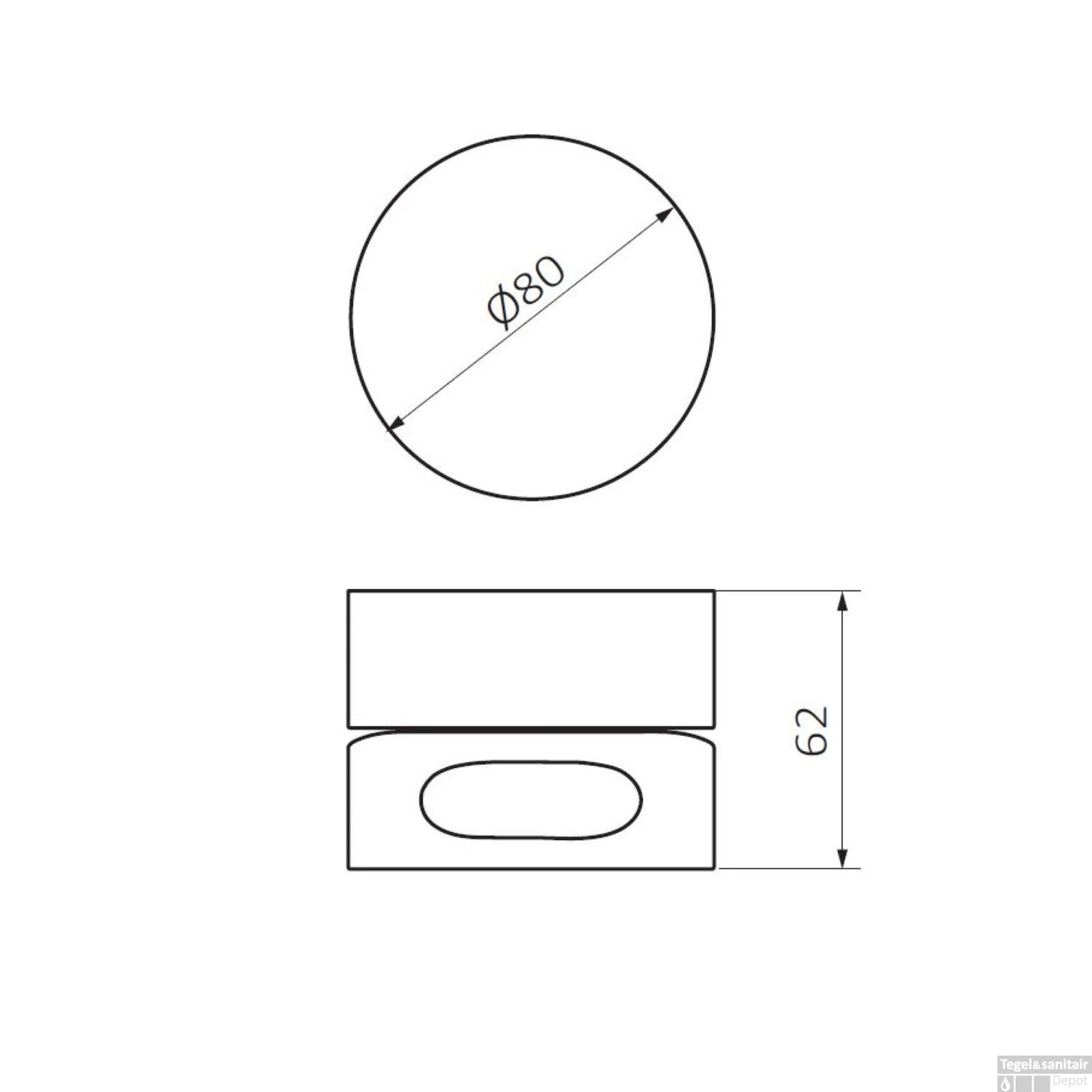 Inbouw Douchekraan GRB InCool 1-Wegs Messing Zwart 4 Inbouw Douchekraan GRB InCool 1-Wegs Messing Zwart - Afbeelding 2