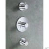 Inbouw Douchekraan Hotbath Laddy Thermostaat 2 Stopkraan Rond Chroom 1 Inbouw Douchekraan Hotbath Laddy Thermostaat 2 Stopkraan Rond Chroom -Badkamermeubels inbouw douchekraan hotbath laddy thermostaat 2 stopkraan rond chroom sfeer