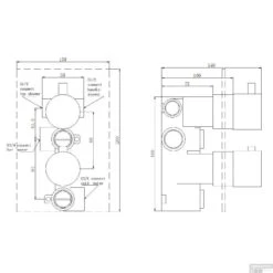 Inbouw Regendouche Set Boss & Wessing 20 Cm Wanduitloop 3 Standen Handdouche Mat Zwart -Badkamermeubels inbouw regendouche set boss wessing 20 cm wanduitloop 3 standen handdouche mat zwart tech