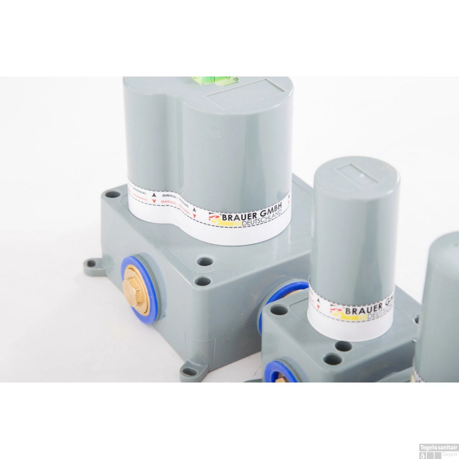 Inbouwthermostaat Brauer Black Edition Rond Mat Zwart (Inclusief Inbouwdeel) - Afbeelding 2