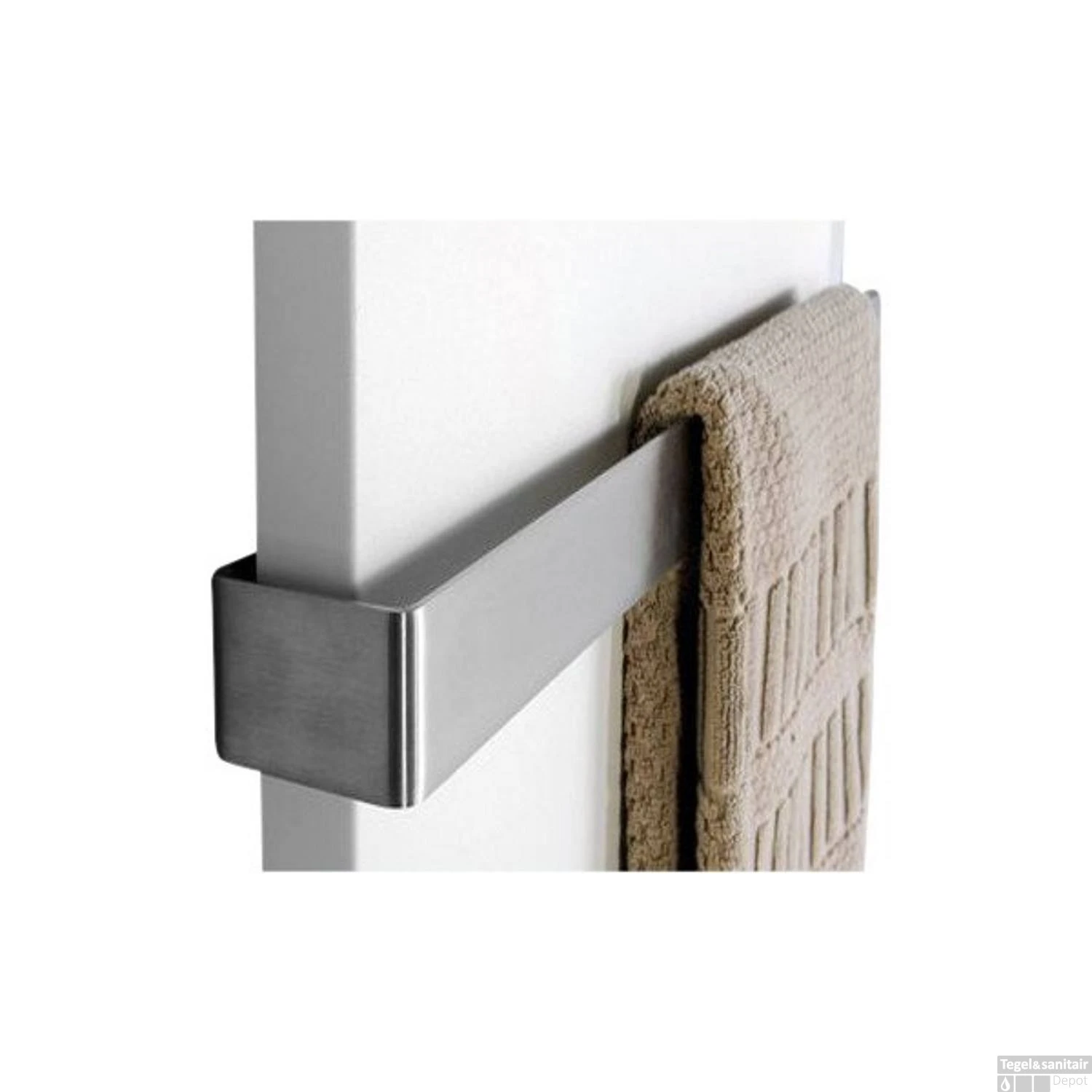 Handdoekhouder Tbv Radiatoren Sapho Magnifica 60.8x7.4 Cm Gepolijst RVS