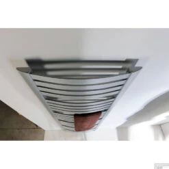 Handdoekradiator Sapho Sidi Gebogen 59.5x166.7 Cm 849W Zilver -Badkamermeubels is617ss handdoekradiator sapho sidi gebogen 59.5x166.7 cm 849w zilver 2