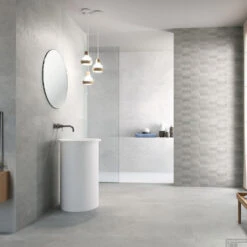 Wandtegels Baldocer Arkety Steel 40x120 (Doosinhoud 1.44 M2) -Badkamermeubels jb10869 3 sfeer