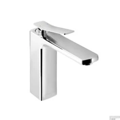 Wastafelmengkraan Sapho Jumper 1-Hendel Uitloop Recht 17.2 Cm Chroom -Badkamermeubels jm002 wastafelmengkraan sapho jumper 1 hendel uitloop recht 17.2 cm chroom 1