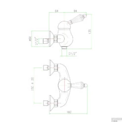 Opbouw Douchekraan Sapho Kirké Mengkraan Retro Kristal 1-hendel Goud 7 Opbouw Douchekraan Sapho Kirké Mengkraan Retro Kristal 1-hendel Goud -Badkamermeubels ki11kz opbouw douchekraan sapho kirk mengkraan retro kristal 1 hendel goud 2